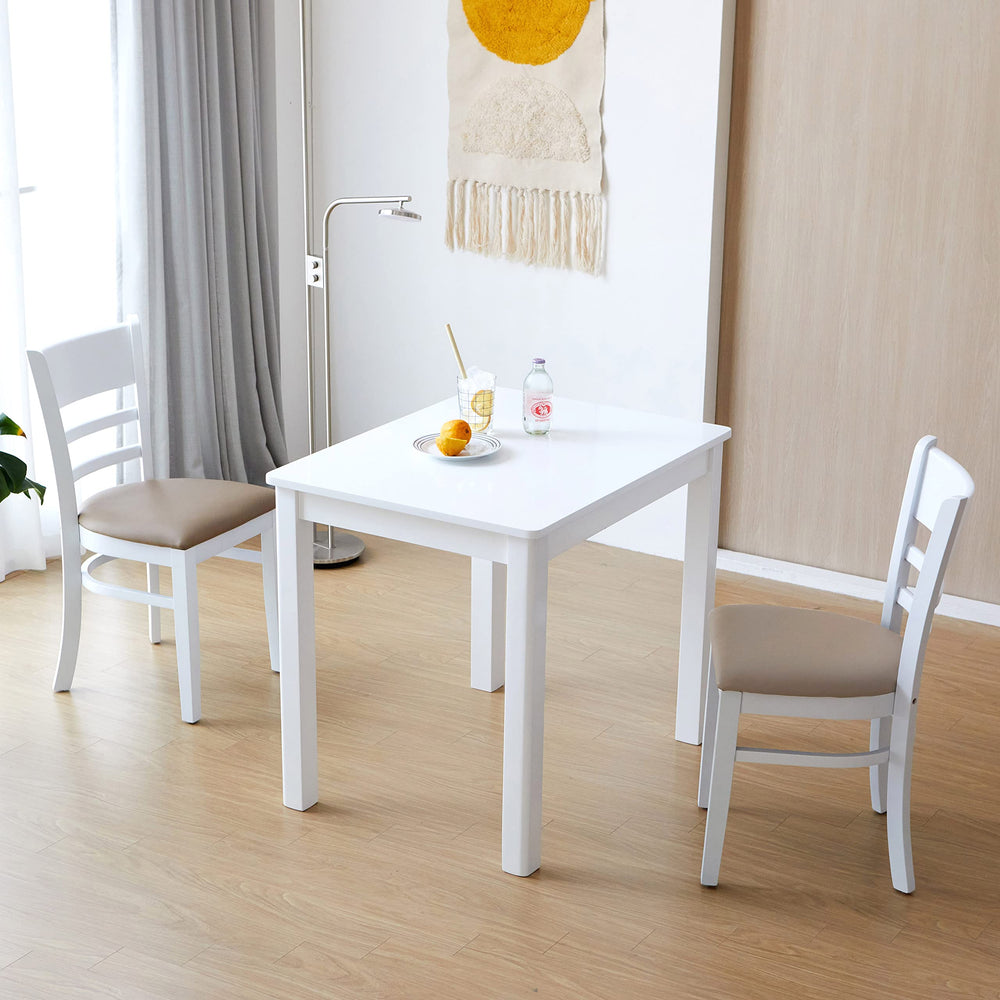 Ladder Back Dining Chairs Set of 2