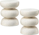 MGO Faux Terrazzo Garden Stool & Outdoor Side Table