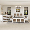 Queen Bedroom Set – Platform Bed, Dresser & 2 Nightstands