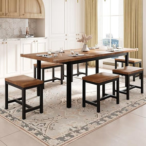 5-Piece Extendable Dining Table Set