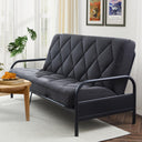 Full Size Pillow Top Futon Mattress Replacement – Gel Memory Foam, Removable Cover