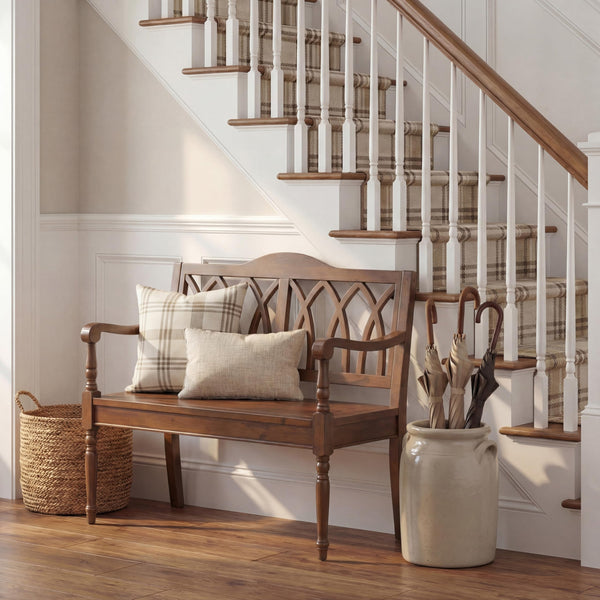 Solid Wood Accent Bench