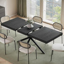 Extendable Dining Table with Hidden Leaf & Storage