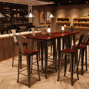 3-Piece Bar Table and Chairs Set