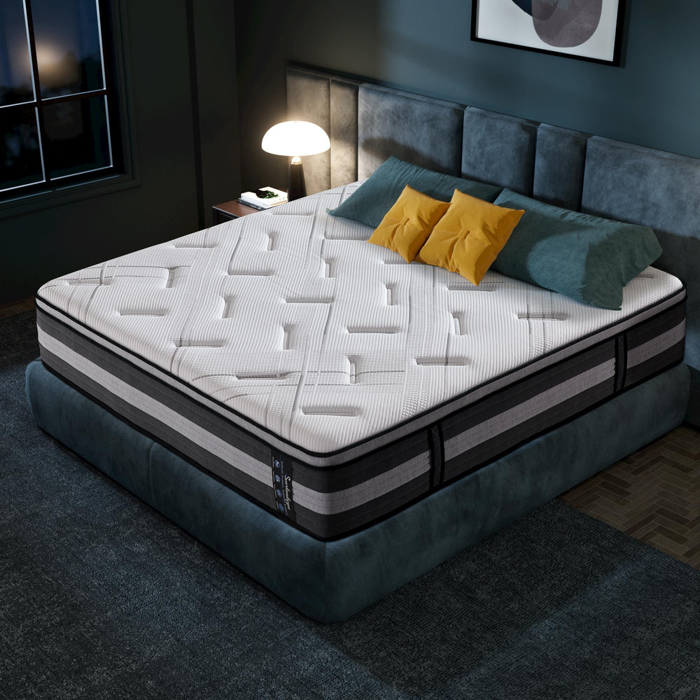 14-Inch Euro Top Hybrid Mattress with Memory Foam