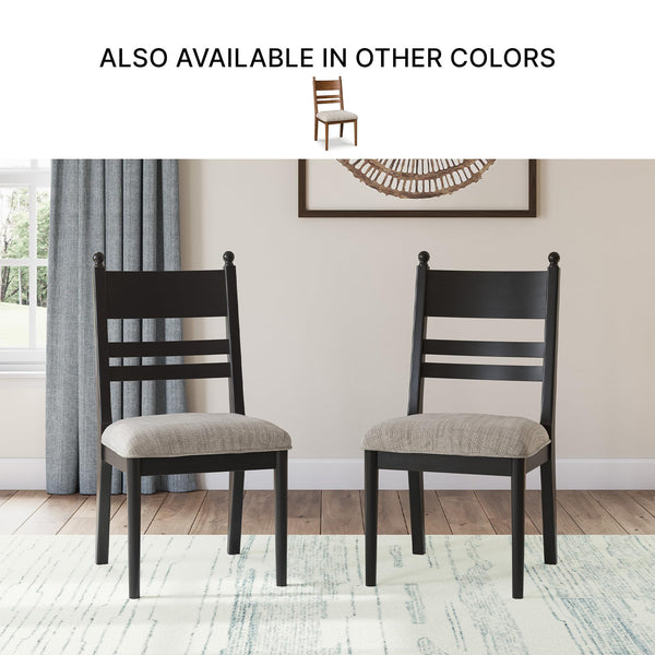 Upholstered Dining Chairs with High Back, Set of 2