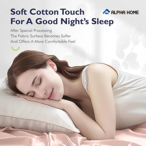 Stone Washed Cotton Duvet Cover Set with Pillowcases