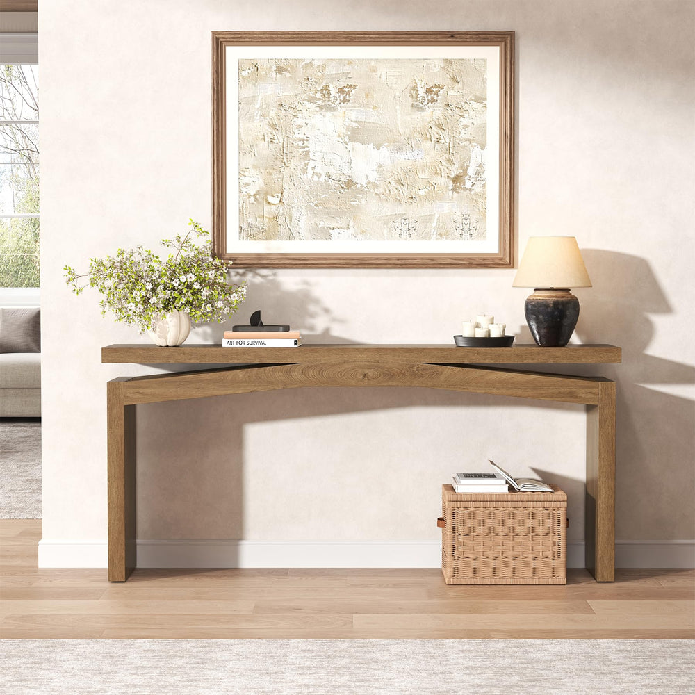 63-Inch Farmhouse Console Table