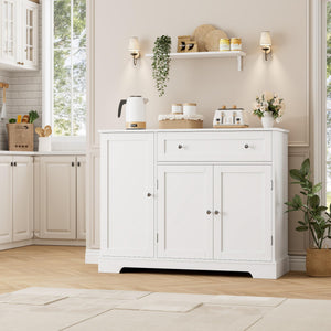 Buffet Cabinet with Storage & Adjustable Shelf