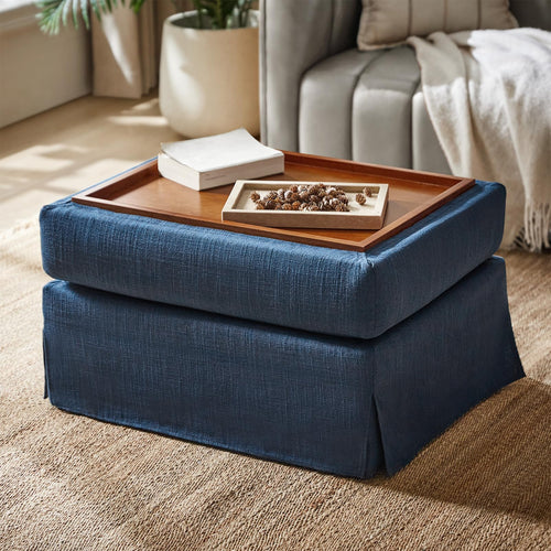 Storage Ottoman Coffee Table with Lift Top