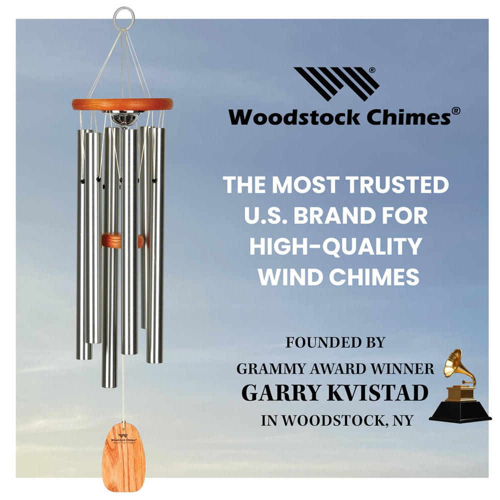 Amazing Grace Memorial Wind Chime with Urn – 24 Inch Outdoor Sympathy Chime