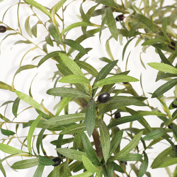 Artificial Olive Tree with Lifelike Fruits