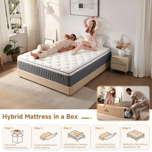 14-Inch Queen Hybrid Mattress