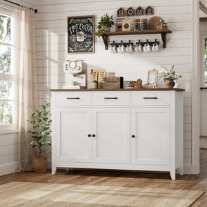 47" Buffet Cabinet with Storage & Drawers