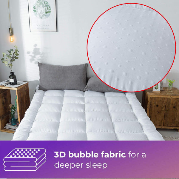 2-Inch Mattress Topper - Down Alternative Pillow Top