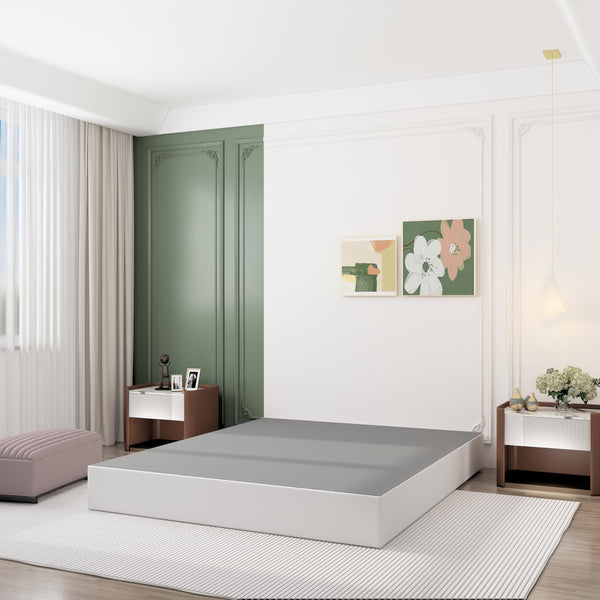 9 Inch Heavy Duty Metal Box Spring Mattress Foundation