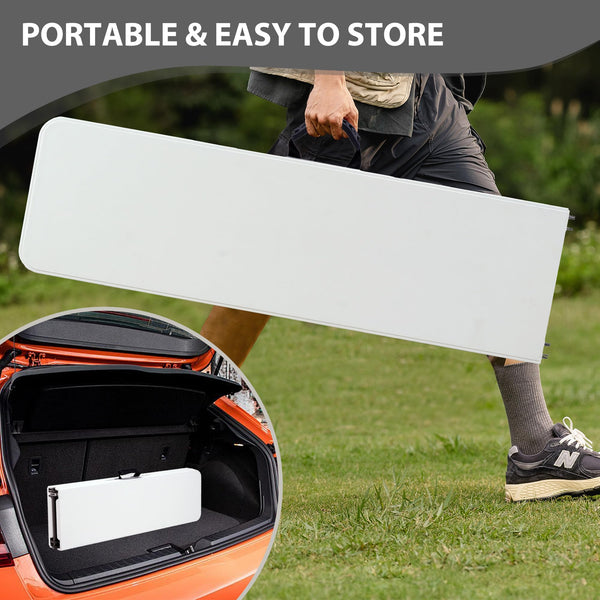 6ft Folding Bench with Carrying Handle & Lock
