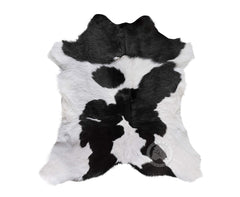 Genuine Cowhide Area Rug – 3 x 3 ft
