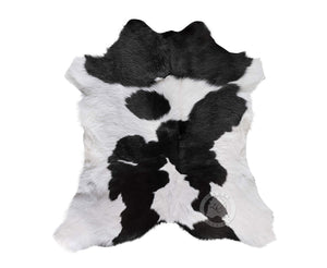 Genuine Cowhide Area Rug – 3 x 3 ft