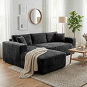 103" Modular Sectional Sofa with Chaise & Cup Holders