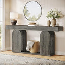 70.9-Inch Extra Long Sofa Console Table with Storage Shelf
