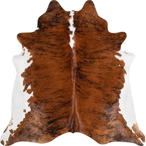 Genuine Cowhide Area Rug – 7 x 6 ft