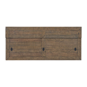 Farmhouse Flip-Top Console Dining Table – Solid Pine Wood