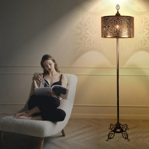 Vintage Moroccan Turkish Floor Lamp