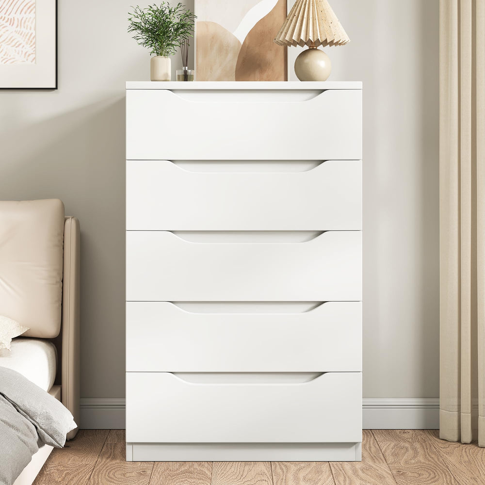 5-Drawer Dresser with Hidden Storage