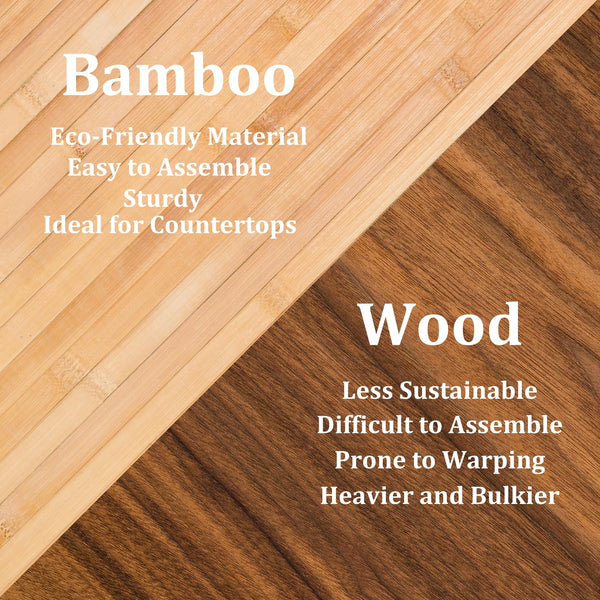 72-Bottle Bamboo Stackable Freestanding Wine Rack
