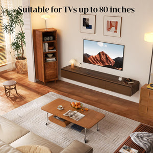 71" Floating TV Stand Wall Mounted