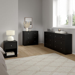 4-Piece Bedroom Set – Black