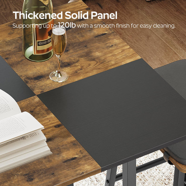 Square Bar Height Pub Table