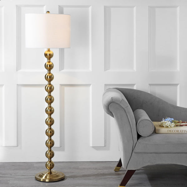 Stacked Ball Floor Lamp with LED Bulb