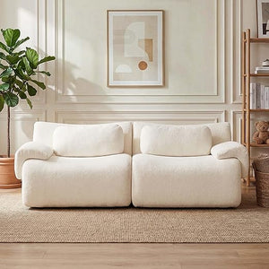 Modular Cloud Sofa Sectional – Chenille Boneless Couch, No Assembly