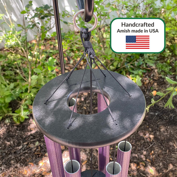 Canterbury Bells Wind Chime – Purple, 49"