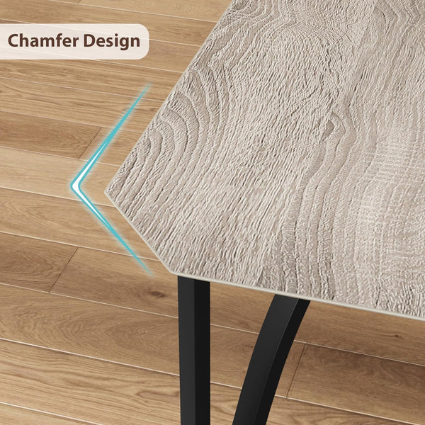 2-Person Dining Table Set with Upholstered Chairs