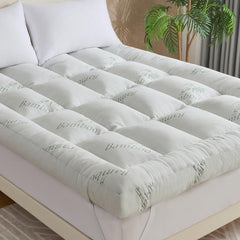 5-Inch Memory Foam Mattress Topper with Bamboo Viscose Cover