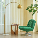 Modern Arc Floor Lamp with Marble Base