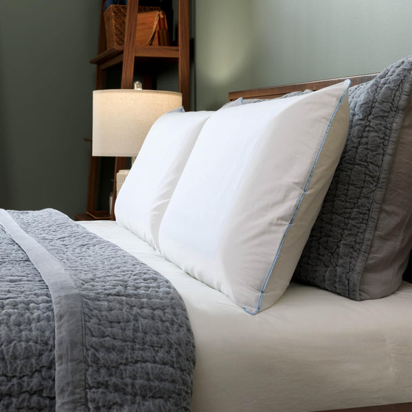 Dual Cooling Memory Foam Bed Pillow 2-Pack