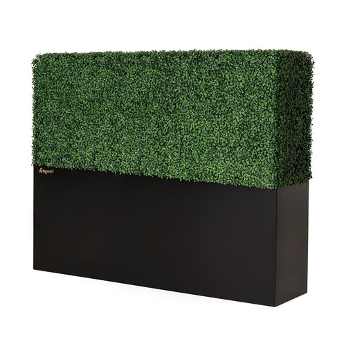 Freestanding Artificial Boxwood Hedge Privacy Screen