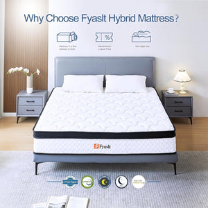 Queen Size Hybrid Memory Foam Mattress