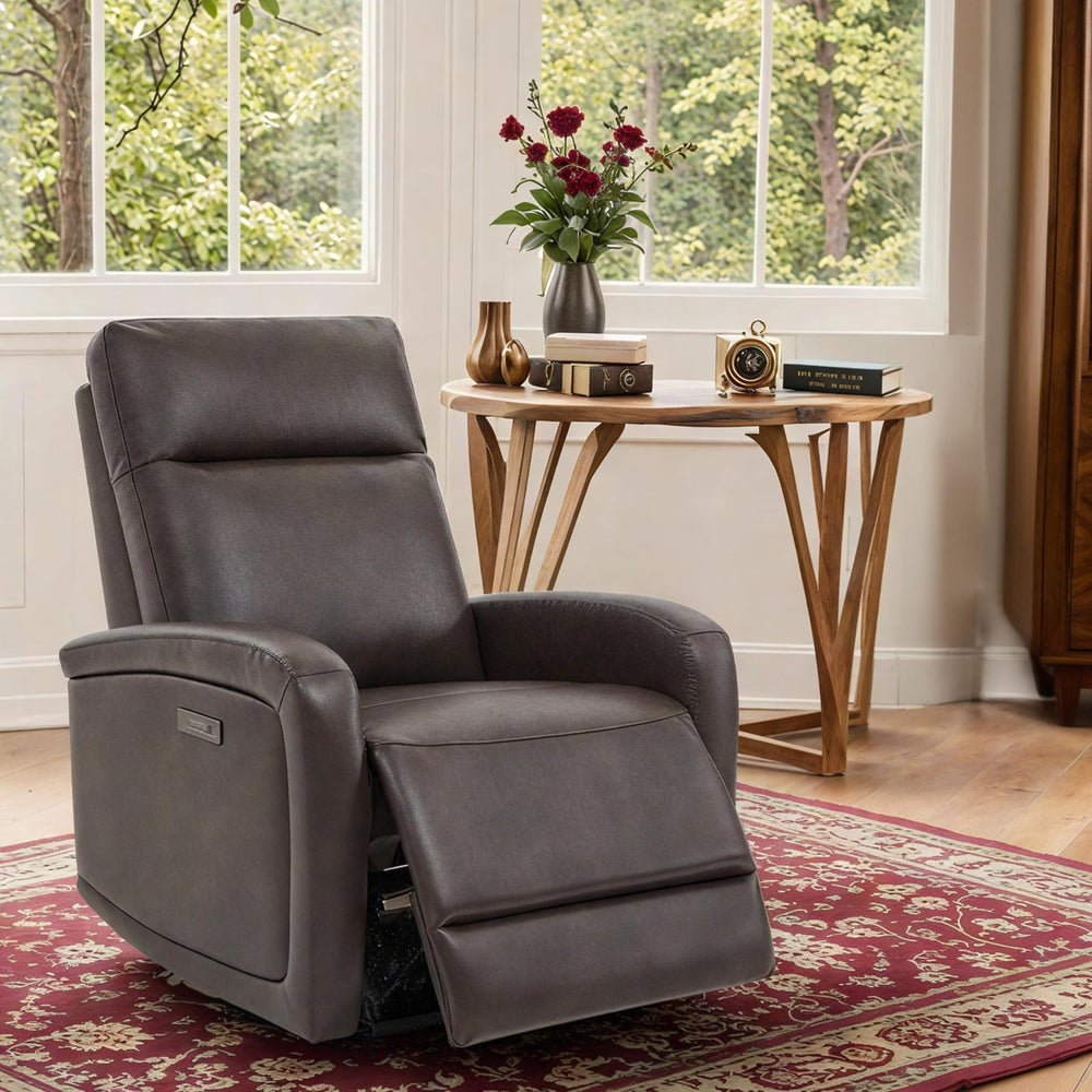 Power Recliner Chair with Zero Wall Design & USB Charging