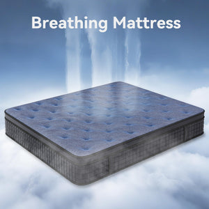 Hybrid Gel Memory Foam Mattress – Medium Firm, Zoned Support