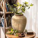 Rustic Terracotta Ceramic Vase
