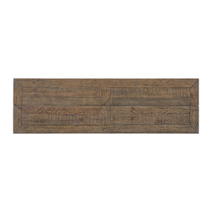 Farmhouse Flip-Top Console Dining Table – Solid Pine Wood