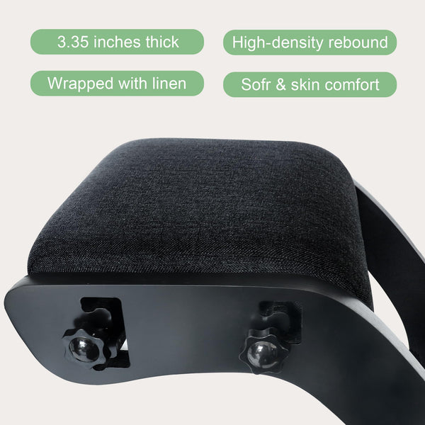 Adjustable Ergonomic Kneeling Chair – Rocking Posture Stool with Solid Wood Frame