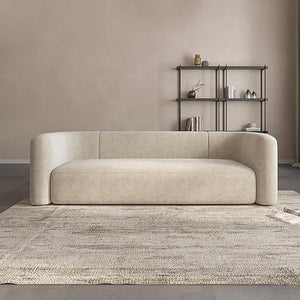 Modern Velvet Sofa Couch with Deep Seating