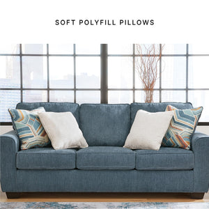 Queen Sofa Sleeper with Gel Memory Foam Mattress