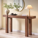 63-Inch Farmhouse Console Table with 2 Drawers